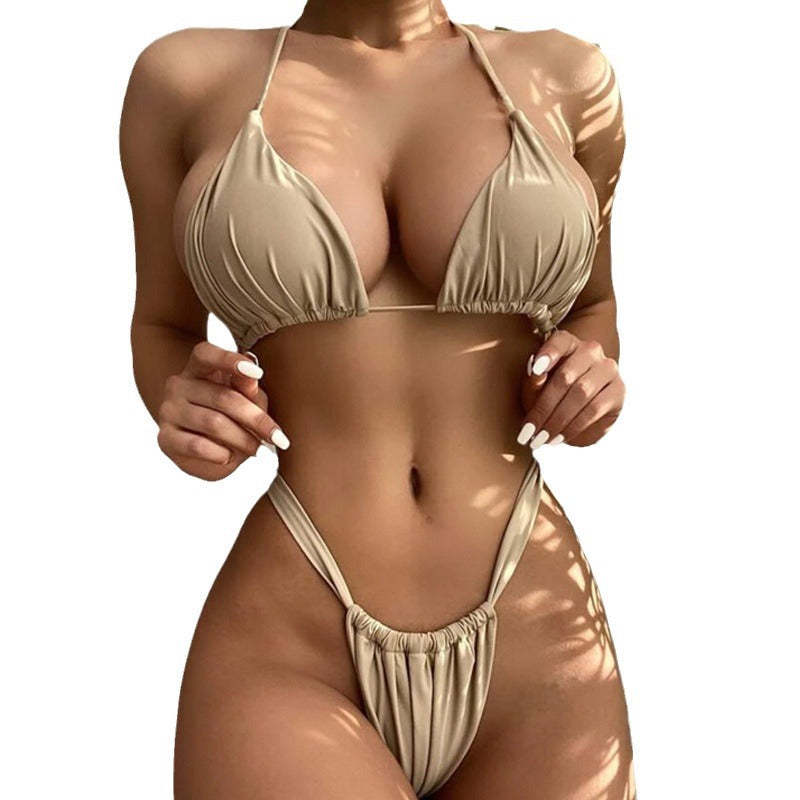 Damen Triangel-Bikini mit komfortablem Schnitt und verstellbaren Bändern Drune