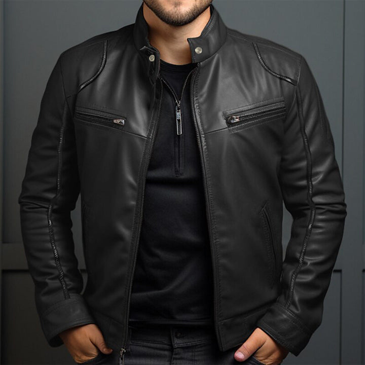 Drune | Lederjacke - Herrenmode