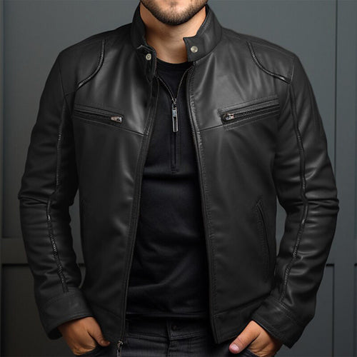 Drune | Lederjacke - Herrenmode