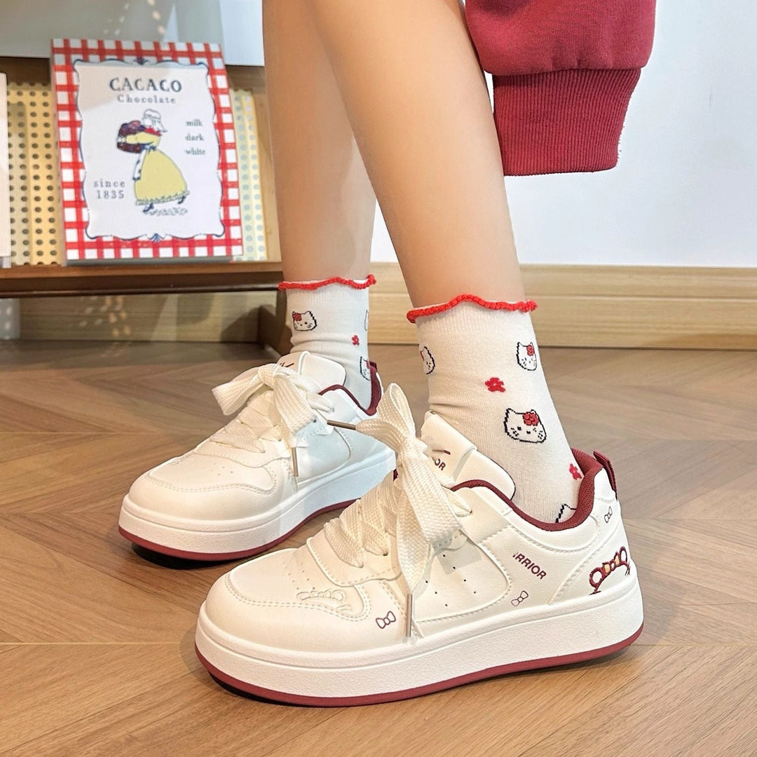 Damen Sneaker mit dämpfender Sohle und verspieltem Design Drune