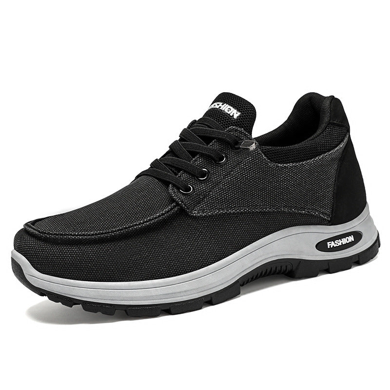 Herren nan robuster Freizeit-Outdoor-Sneaker mit verstärkter Zehenkappe, profilierter Gummilaufsohle und stoßdämpfender EVA-Zwischensohle Drune