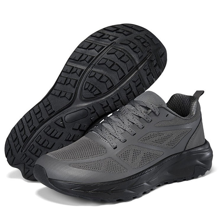 Herren nan gedämpfter Laufsneaker mit stoßdämpfender Zwischensohle und profilierter Gummisohle Drune