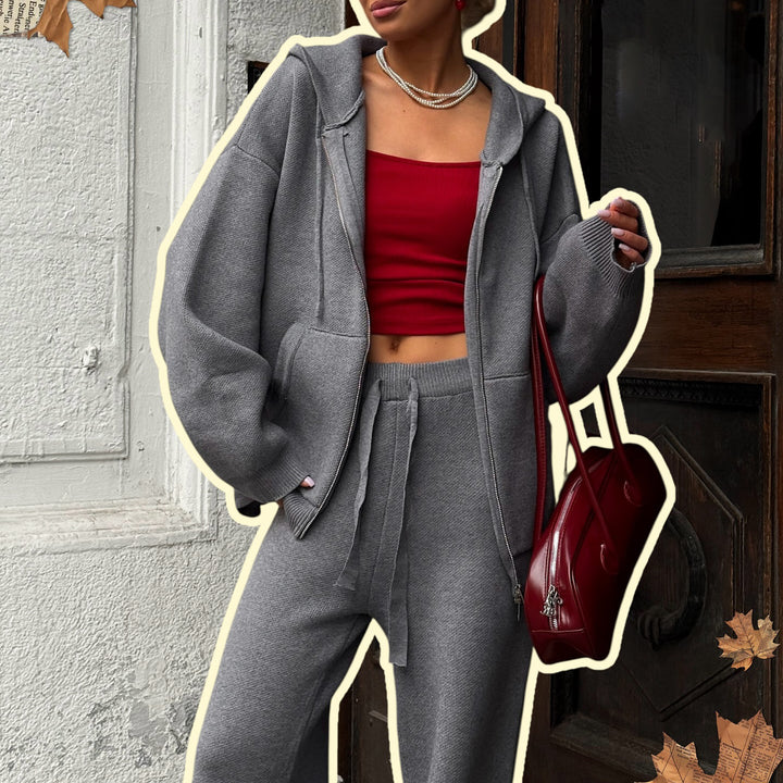 Damen Oversized Hoodie mit lässigem Schnitt und weichen Materialien Drune