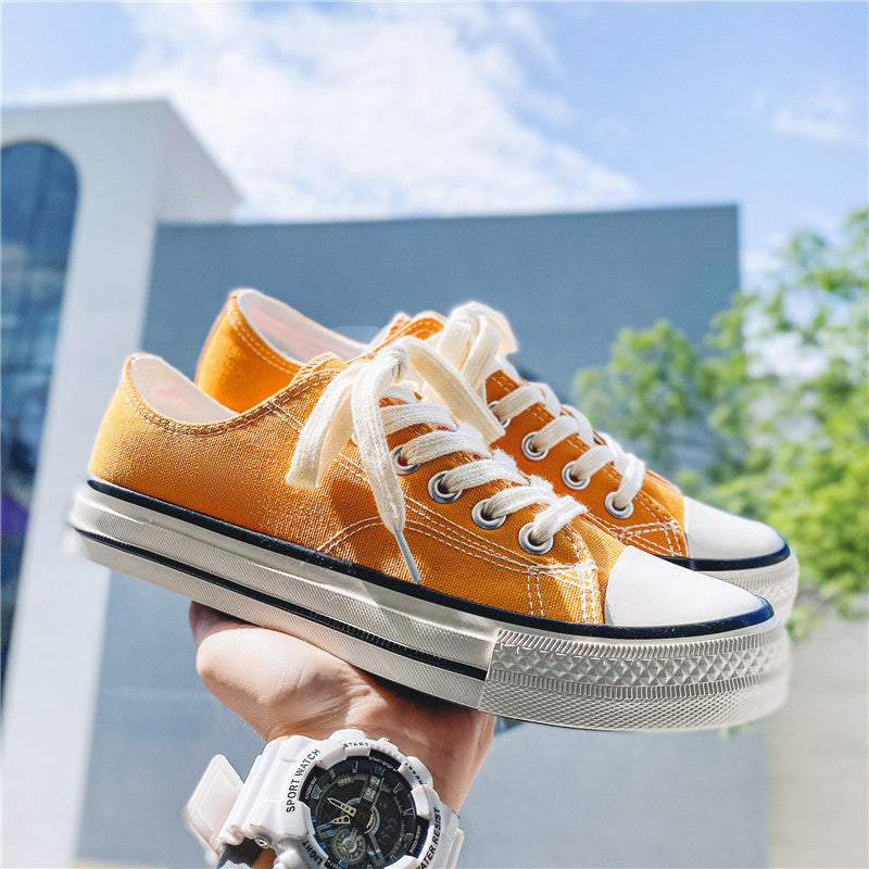 Damen Leichte Canvas-Sneaker mit rutschfester Sohle Drune