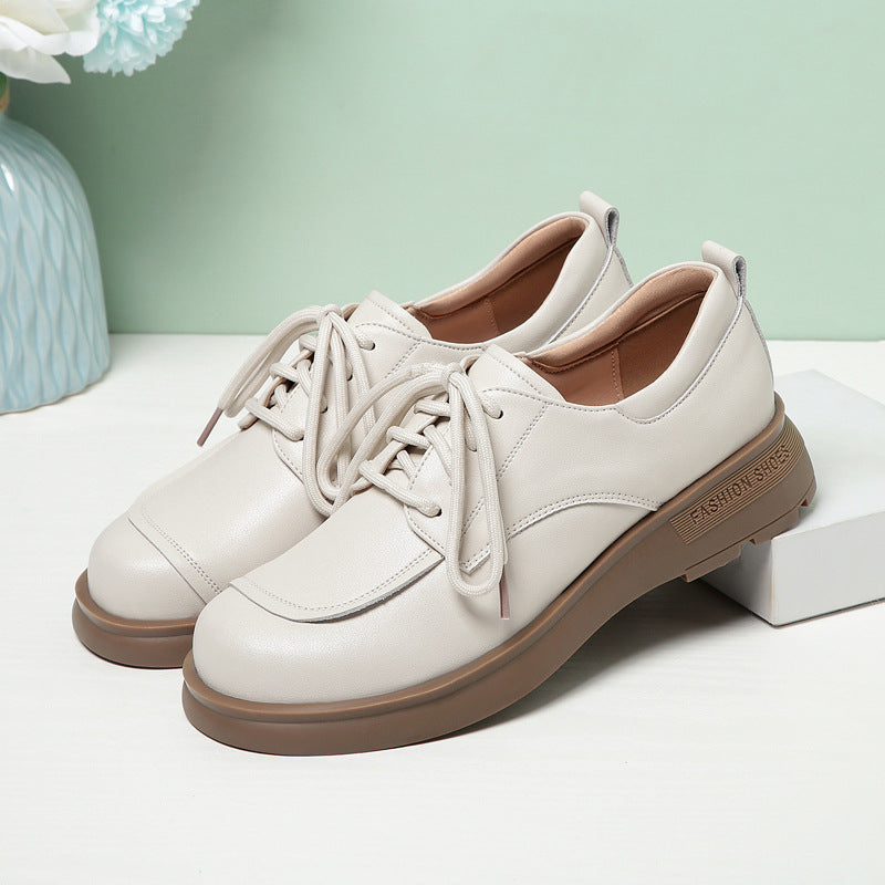 Damen Schnürschuhe mit eleganter Profilsohle und atmungsaktivem Obermaterial Drune