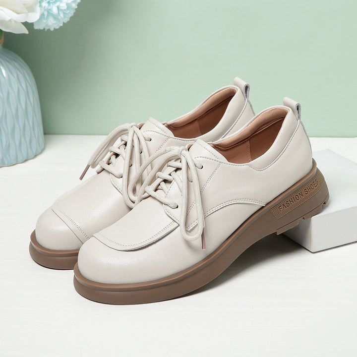 Damen Schnürschuhe mit eleganter Profilsohle und atmungsaktivem Obermaterial Drune