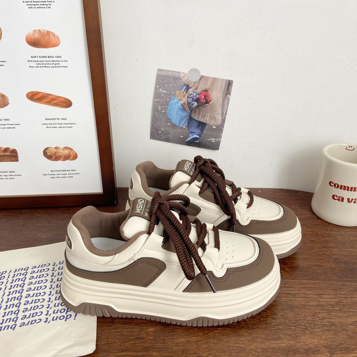 Damen Sneaker mit dicker Sohle Drune