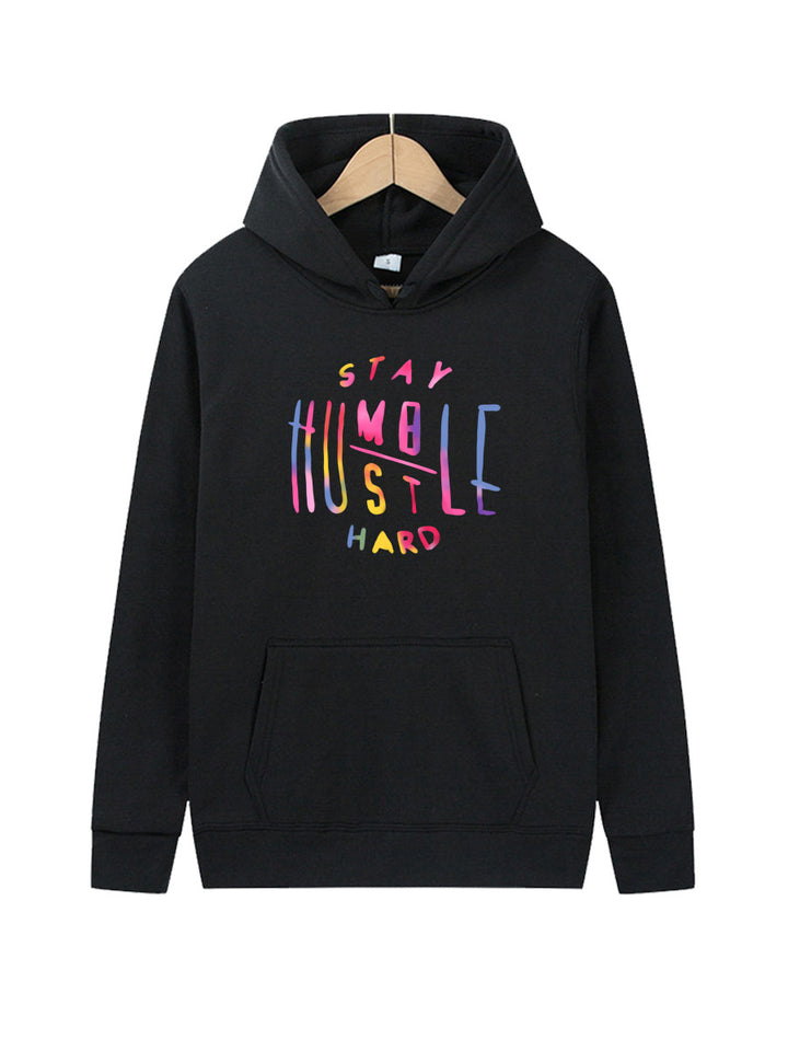 Damen Hoodie mit motivierendem Aufdruck Drune