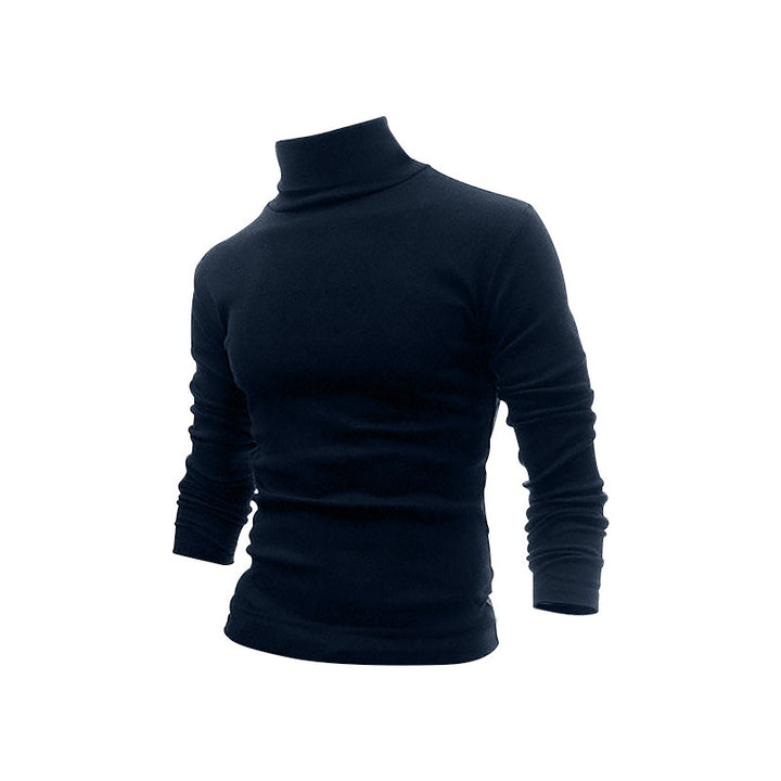 Herren Hochwertiger Stehkragenpullover aus weichem Material Drune