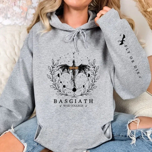 Damen Kapuzenpullover mit beeindruckendem Fantasie-Design Drune