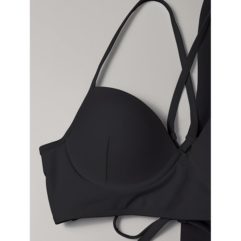 Damen Bikini-Set mit elegantem Wickelrock Drune