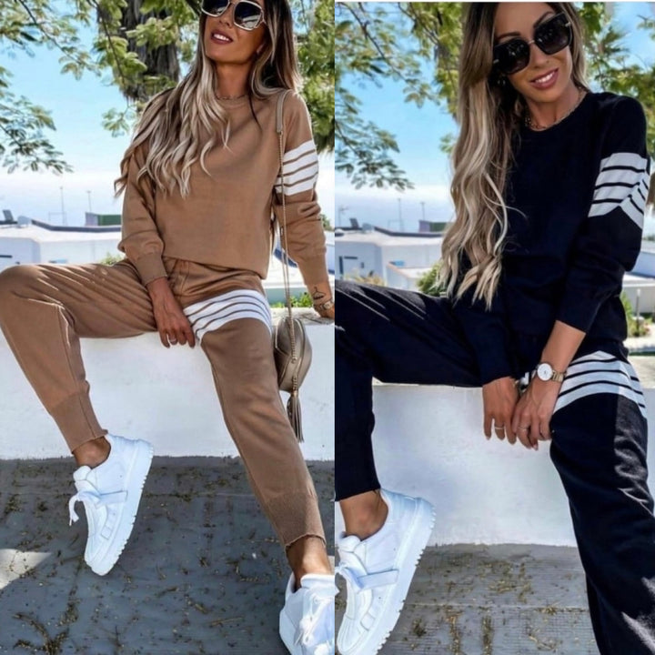 Damen Elegantes und lässiges Lounge-Set mit weitem Schnitt Drune