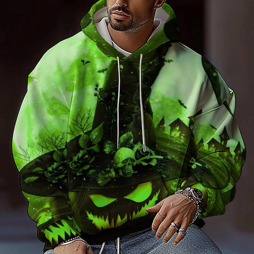 Herren Halloween Hoodie Drune