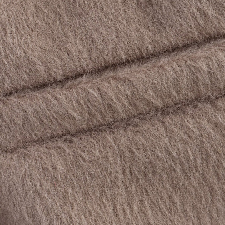 Damen lässige Teddyjacke mit Knopfleiste und aufgesetzten Taschen Drune