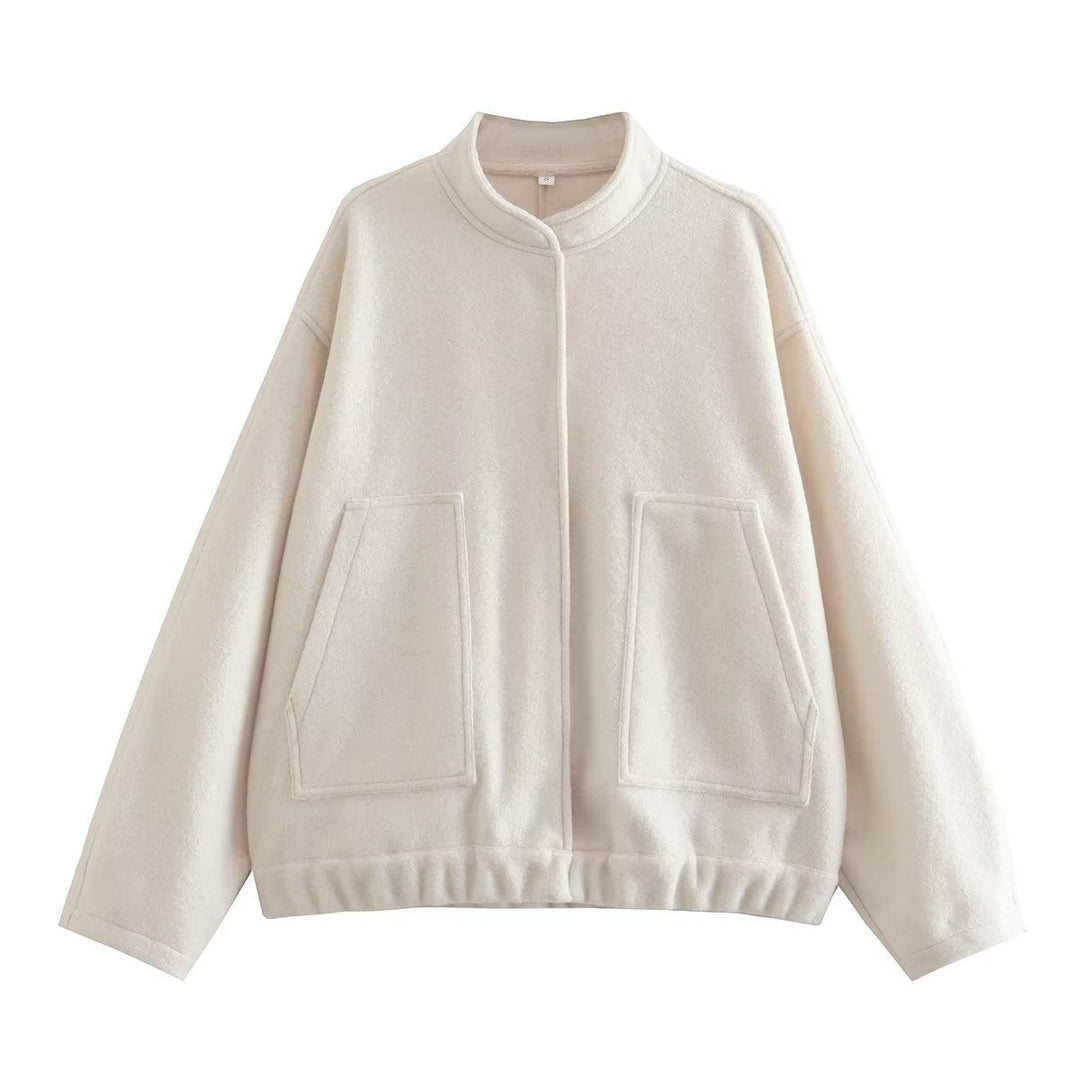 Drune | Damen Casual Oversized Jacke Leichtgewicht