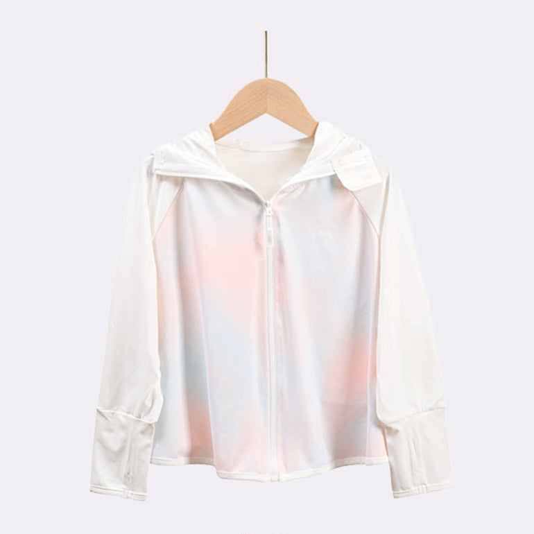 Damen UV-Schutzjacke mit Kapuze und atmungsaktiven Eigenschaften Drune