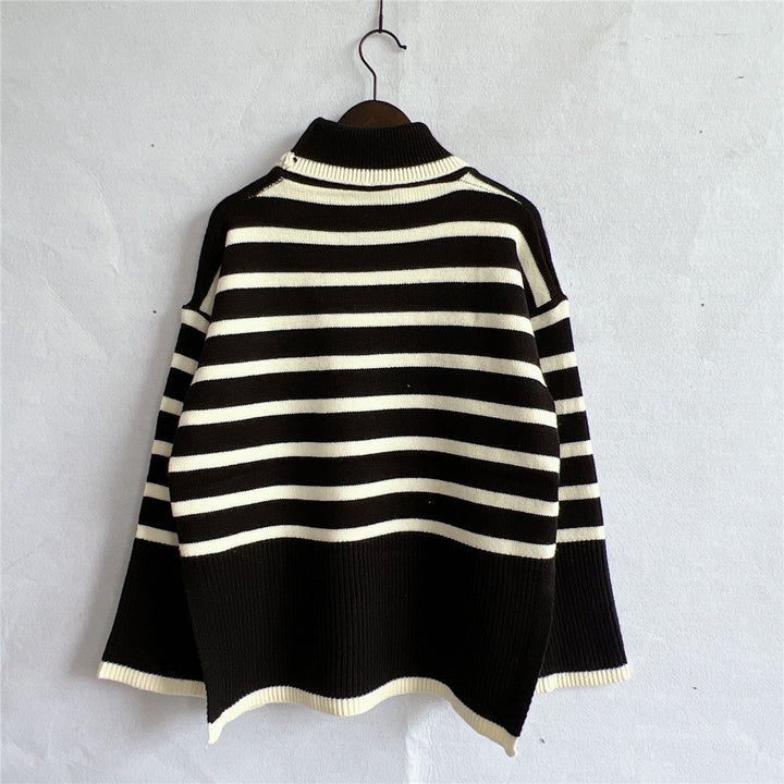 Drune | Gestreifter Strickpullover für Herbst & Winter