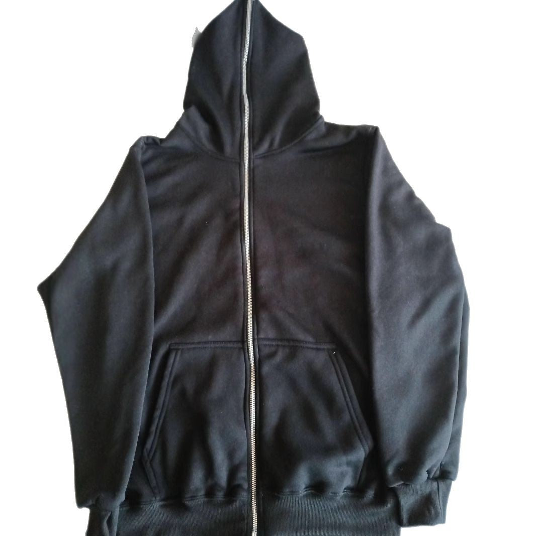 Unisex nan leichter French-Terry Zip-Hoodie und tapered Jogginghose Set mit Raglanärmeln, Kängurutasche und elastischem Komfortbund Drune