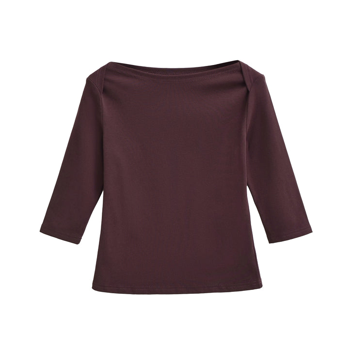 Damen Langarmshirt mit lässigem Schnitt und modernen Details Drune