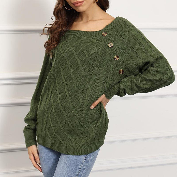 Drune | Pullover Aus Gedrehtem Strick mit Modernem Design