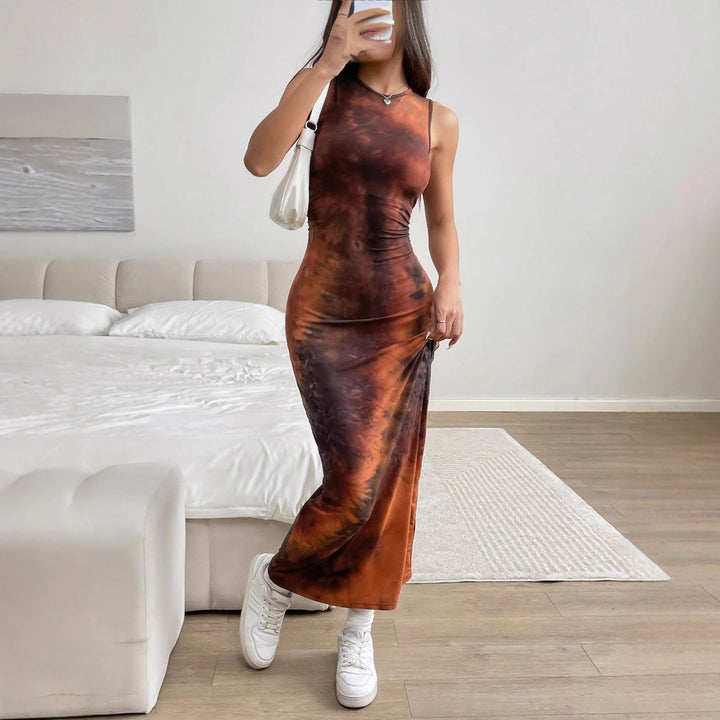 Damen Maxikleid Drune