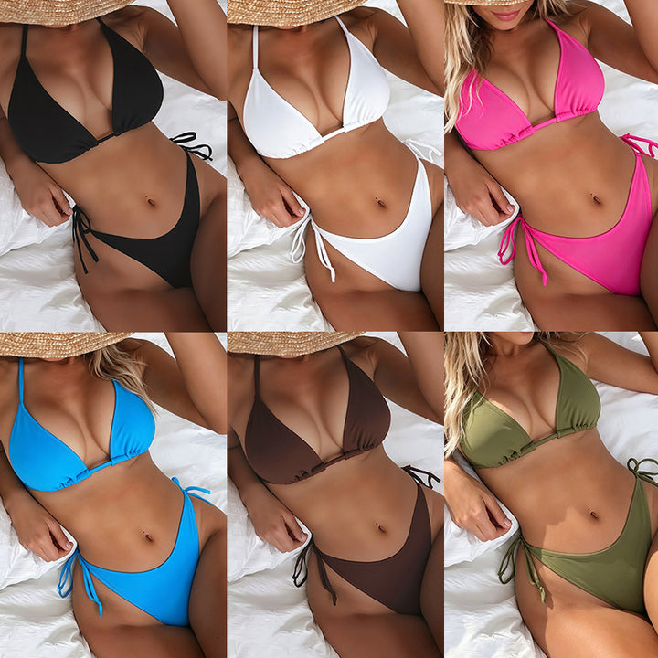 Damen Triangel Bikini Drune