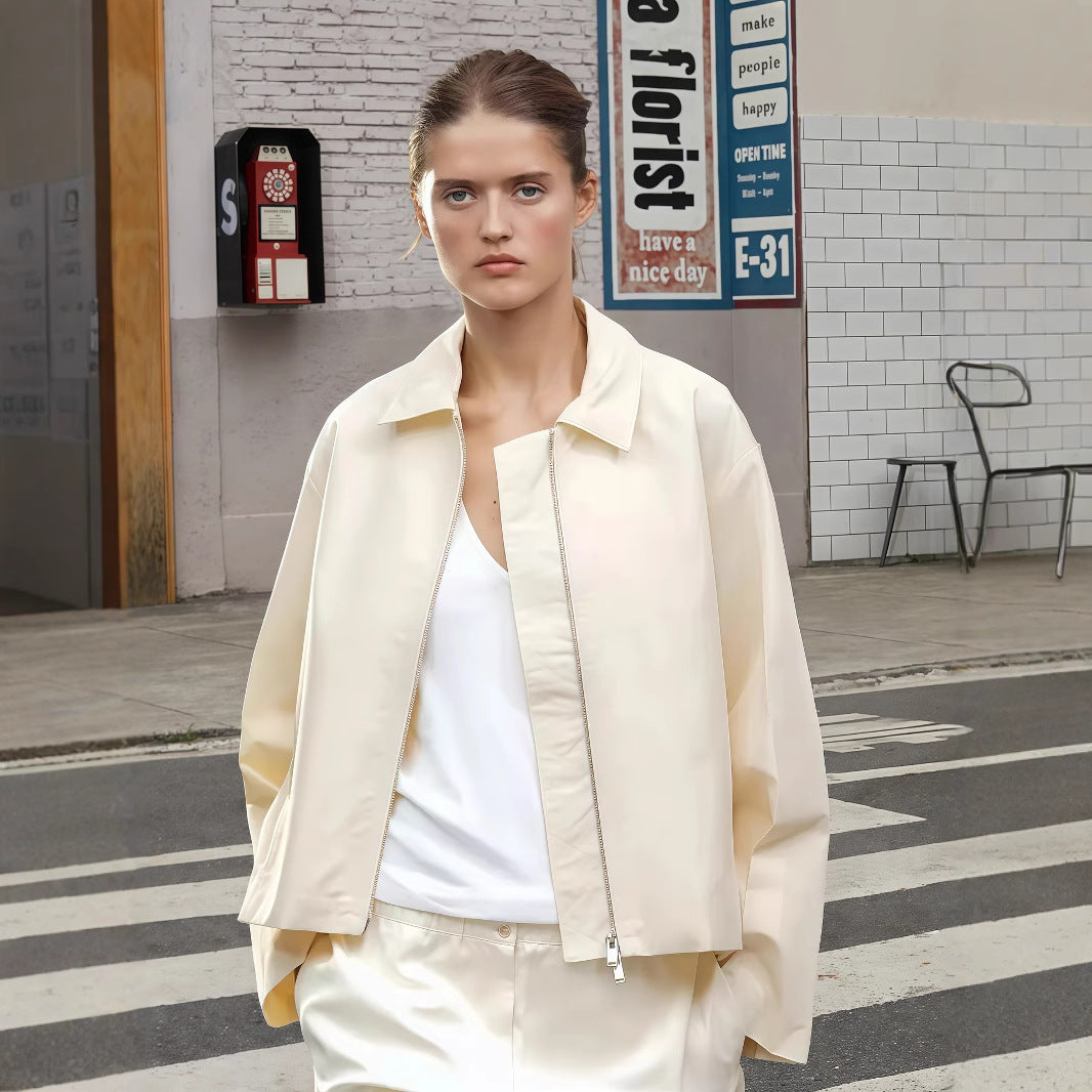 Damen lässige und elegante Übergangsjacke Drune