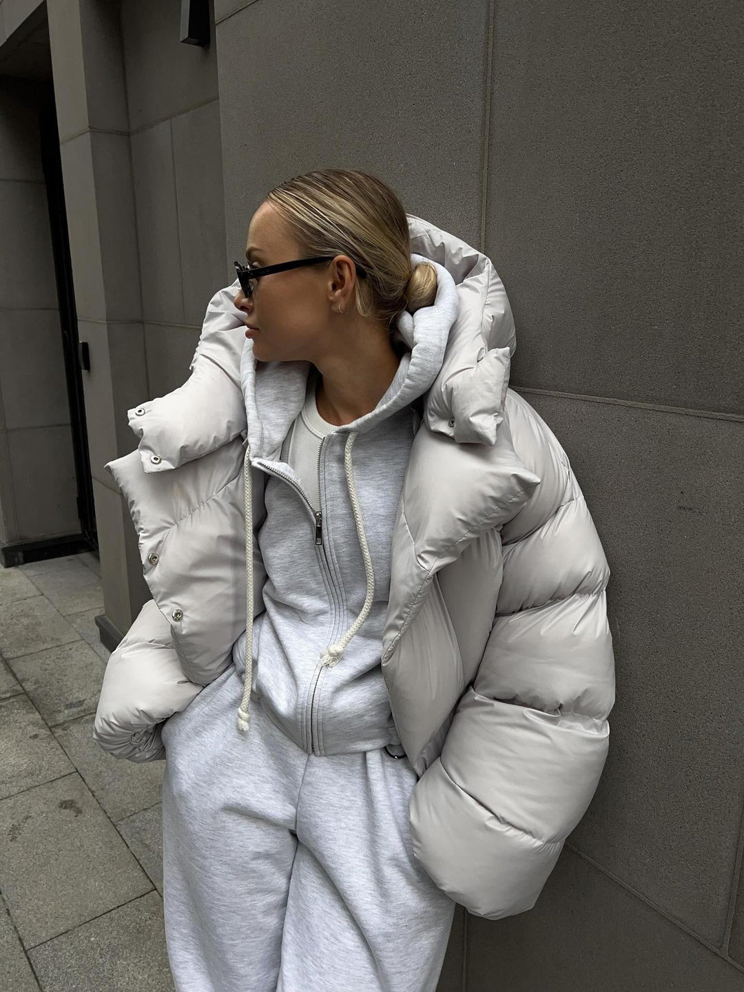 Drune | Puffer-Jacke - Hoher Kragen Design - Warme Isolierung - Moderner Winterstil