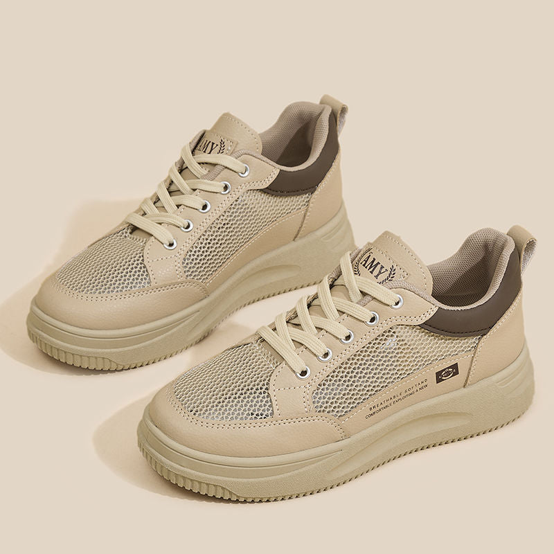 Damen Atmungsaktive Sneakers mit komfortabler Plattform Drune