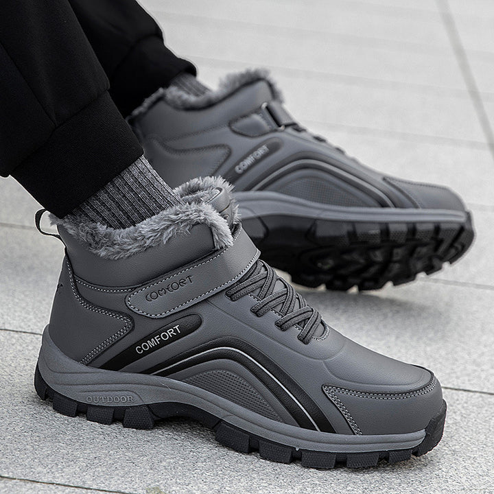 Damen wasserfeste Winterstiefel mit isolierendem Futter und rutschfester Sohle Drune