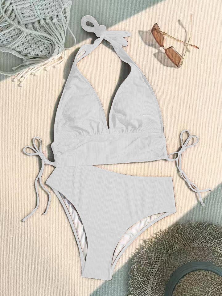 Damen Triangel-Bikini mit modischem Wickel-Design Drune