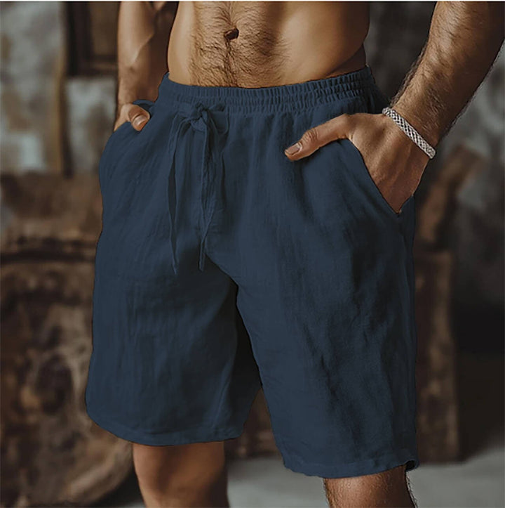 Drune | Herren-Schnürshorts aus Baumwolle