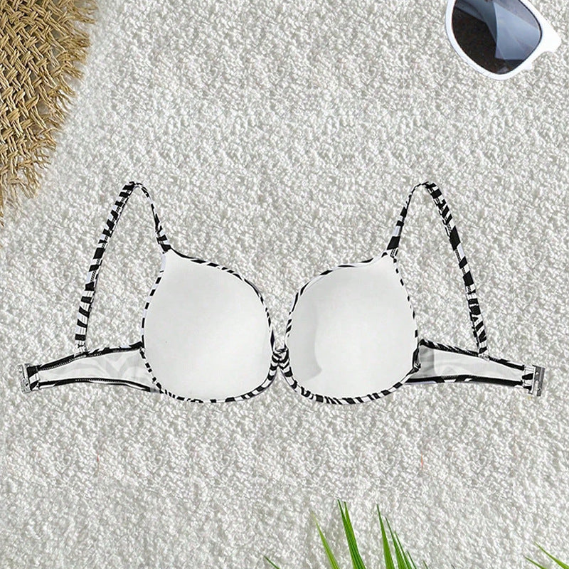 Damen Push-up Bikini-Top Drune