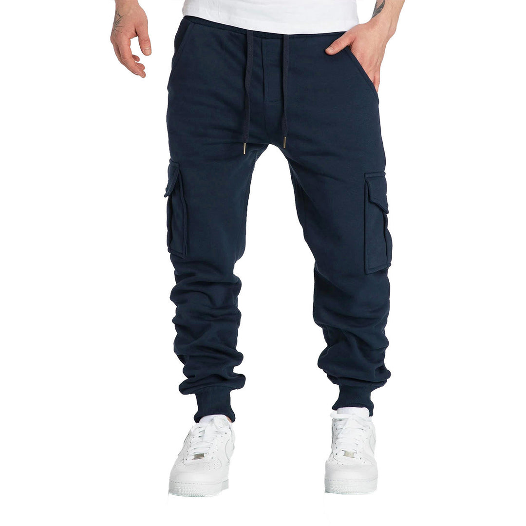 Herren Cargo-Jogginghose mit elastischem Bund und praktischen Seitentaschen Drune