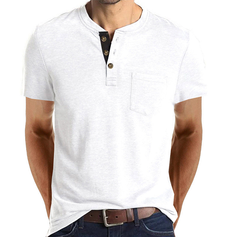 Stylisches Herren Henley-Shirt Drune