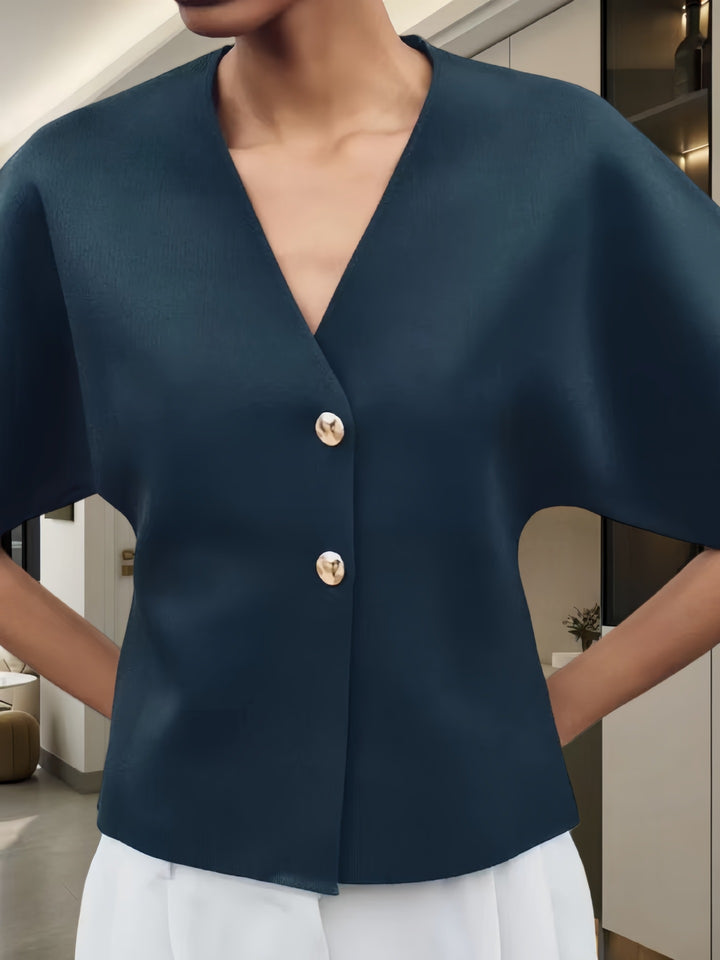 Damen Bluse mit innovativem Schnitt und eleganten Details Drune