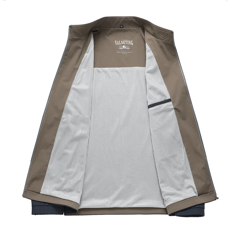 Herren Übergangsjacke mit hochfunktionalen Taschen und modernem Schnitt Drune