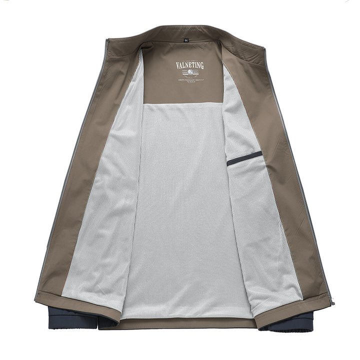 Herren Übergangsjacke mit hochfunktionalen Taschen und modernem Schnitt Drune