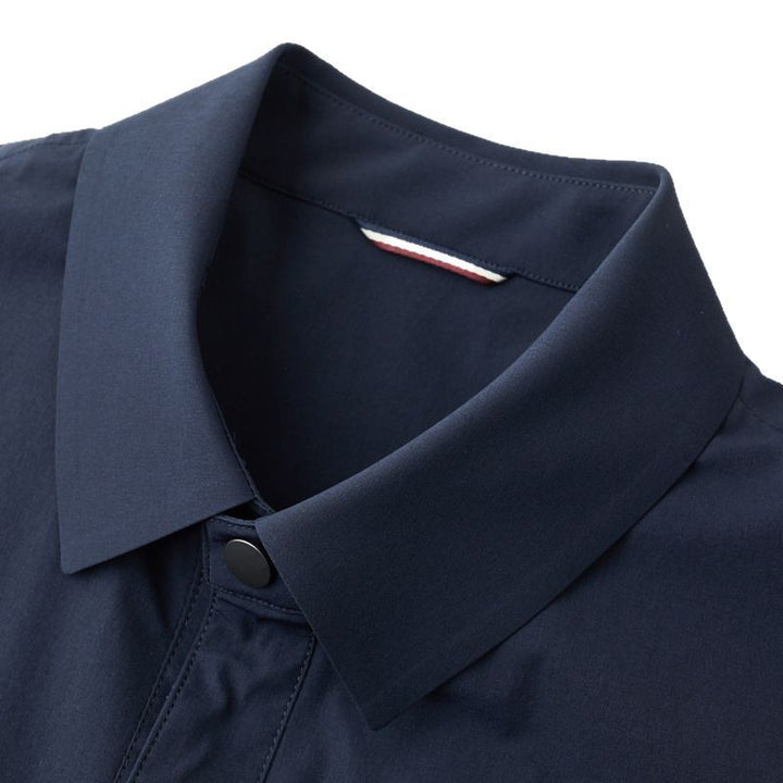 Herren leichte Übergangsjacke mit praktischem Stehkragen und modernen Taschen Drune