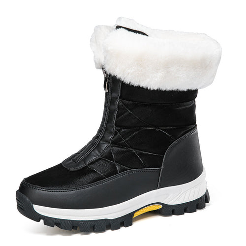Damen Winterstiefel mit isolierendem Futter und wasserdichter Außensohle Drune