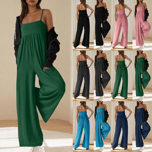 Damen Lässiger Maxikleid im entspannten Schnitt mit tiefen Taschen Drune