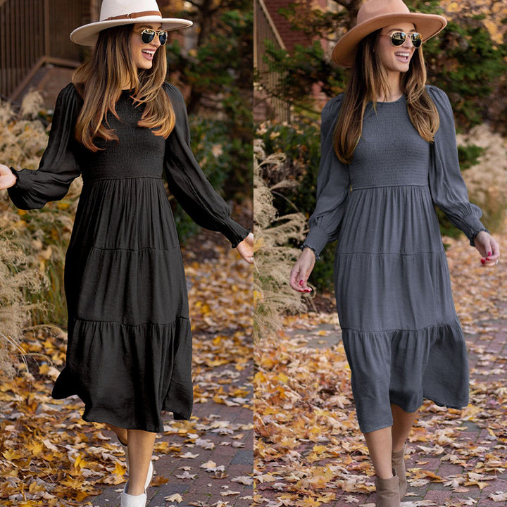 Damen Maxikleid im Boho-Stil Drune