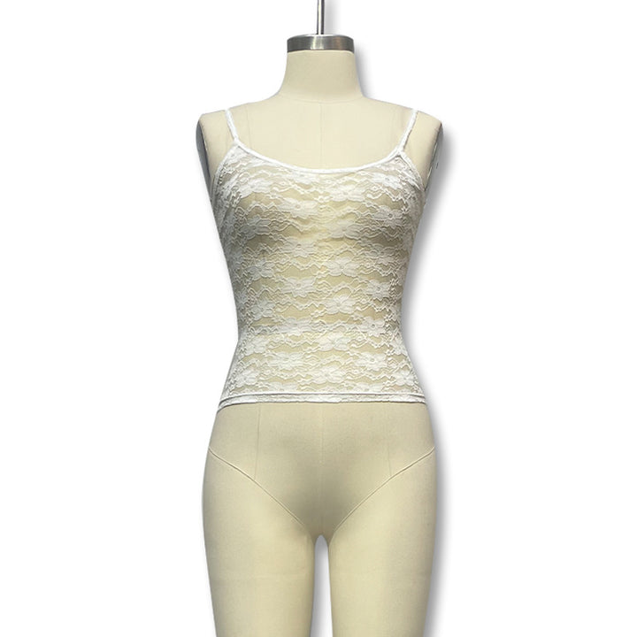 Damen Spitzenoberteil mit verführerischem Design und zarten Trägern Drune