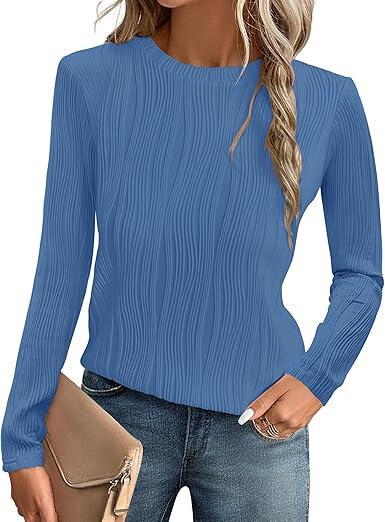 Damen Elegantes und komfortables Langarmtop Drune