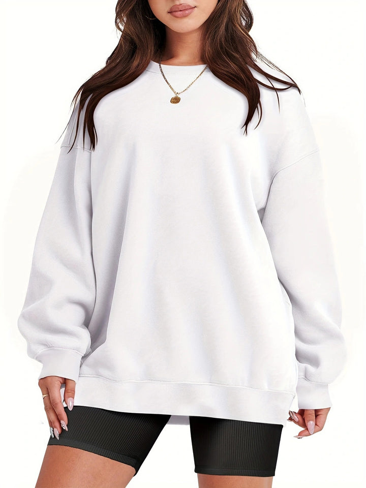 Damen Oversized Sweatshirt mit lässigem Schnitt Drune