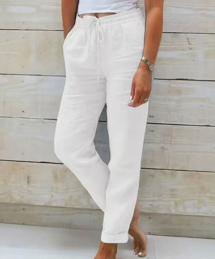 Damen Leichte Sommer-Linienhose Drune