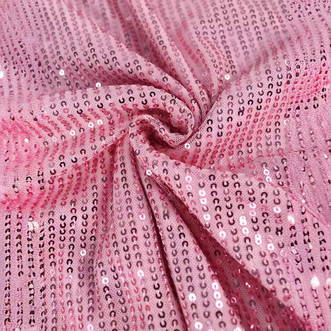 Damen Glänzendes Abendkleid mit asymmetrischem Schnitt und voluminöser Schleifen-Applikation Drune