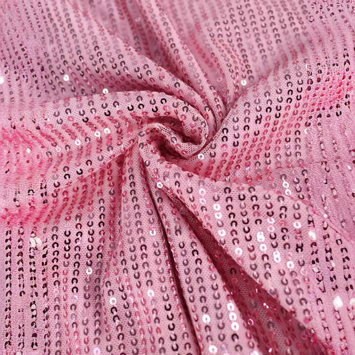 Damen Glänzendes Abendkleid mit asymmetrischem Schnitt und voluminöser Schleifen-Applikation Drune