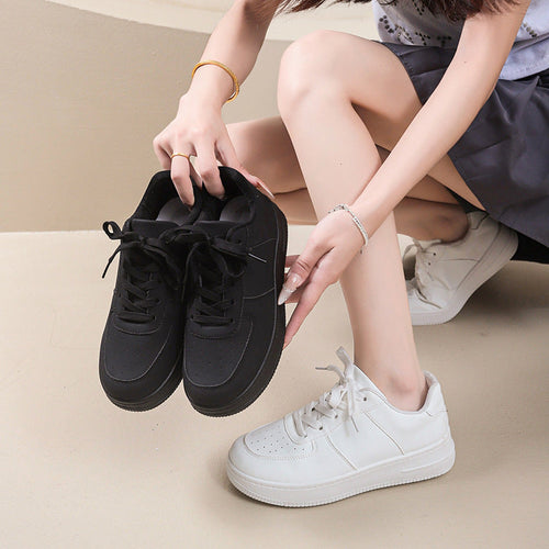 Damen Sportliche Sneakers mit atmungsaktiver Sohle und rutschfester Gummisohle Drune