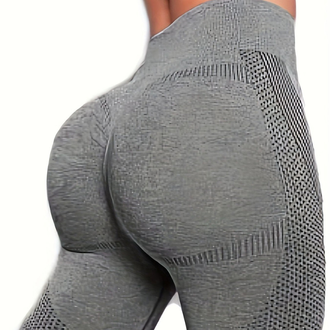 Damen Sport-Leggings mit hohem Bund und atmungsaktivem Design Drune